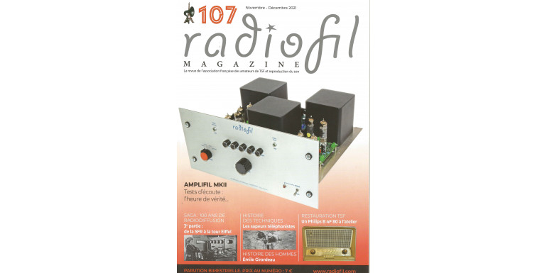 Sommaire de Radiofil magazine 107