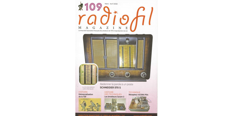  Sommaire de Radiofil magazine 109