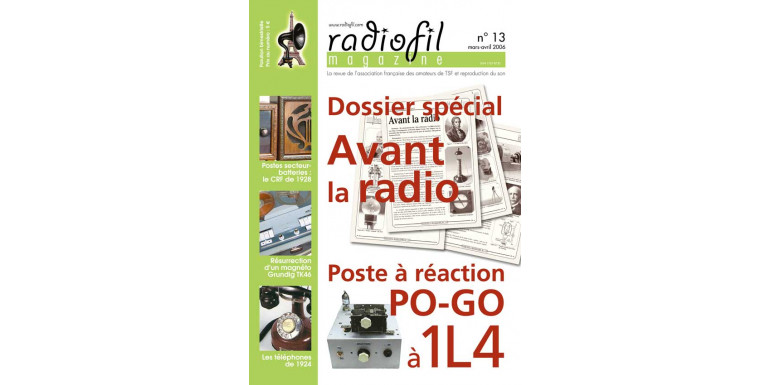 Sommaire de Radiofil magazine 13