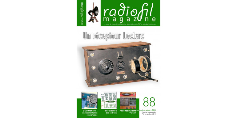 Sommaire de Radiofil magazine 88